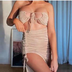 Fashion nova skirt set
